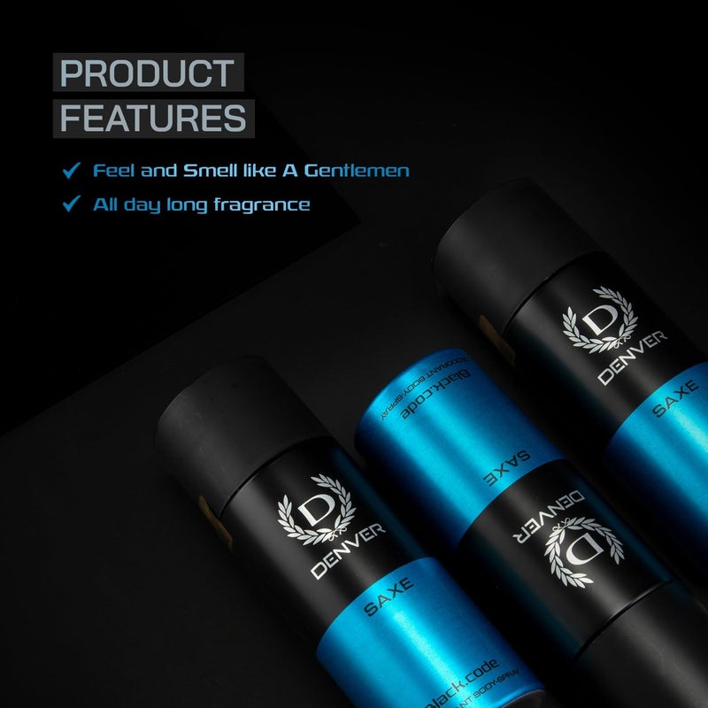 DENVER Saxe Deodorant 150ML | Long Lasting Deo for Men & Boys - Image 3