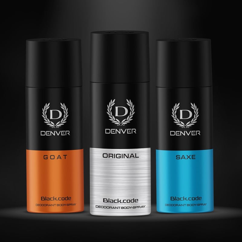 DENVER Saxe Deodorant 150ML | Long Lasting Deo for Men & Boys - Image 5