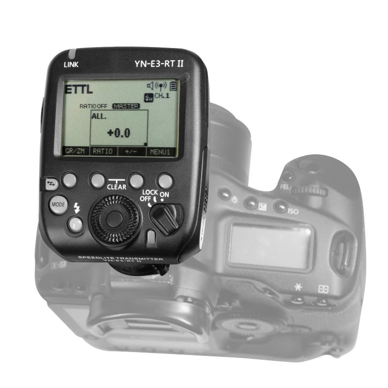 YONGNUO YONGNUO YN-E3-RT II E3-RT II E3RT II Flash Trigger, TTL Flash Speedlite Wireless Transmitter, for Canon ST-E3-RT, 600EX-RT(II), YONGNUO YN968EX-RT, YN600EX-RT(II), YN686EX-RT, YNE3-RX  - Image 5