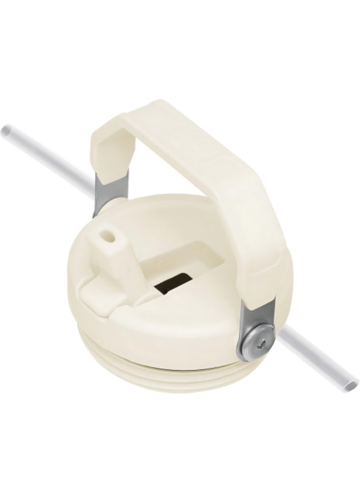 stanley IceFlow 2.0 Flip Straw Tumbler | With Handle | Twist-On Lid and Flip-Up Straw | Leak-Resistant Water Bottle | Insulated Stainless Steel | BPA-Free | Cream | 1-Pack | 30 oz - Image 4