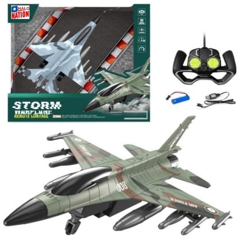 Remote Control Airplane مع إضاءة & صوت