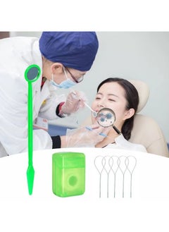 BTFMEI (8 pieces) Portable orthodontic care set, oral care dental travel set, interdental brushing wax dental floss toothbrush cleaning set  - Image 2