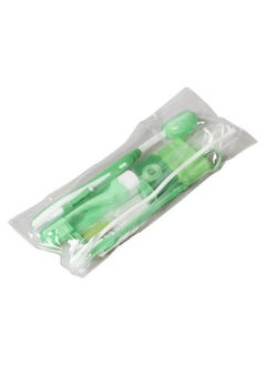 BTFMEI (8 pieces) Portable orthodontic care set, oral care dental travel set, interdental brushing wax dental floss toothbrush cleaning set  - Image 4