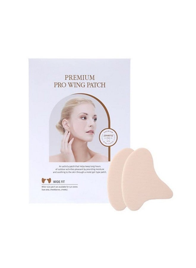 RiRe Premium Pro Wing Uv Protection Golf Patch 5Pairs Outdoor And Sports Activities Golf Hiking Fishing Climbing Cycling Centella Asiatica Extract Facial Sunscreen Patch Uv Sun Block Patch - Image 2