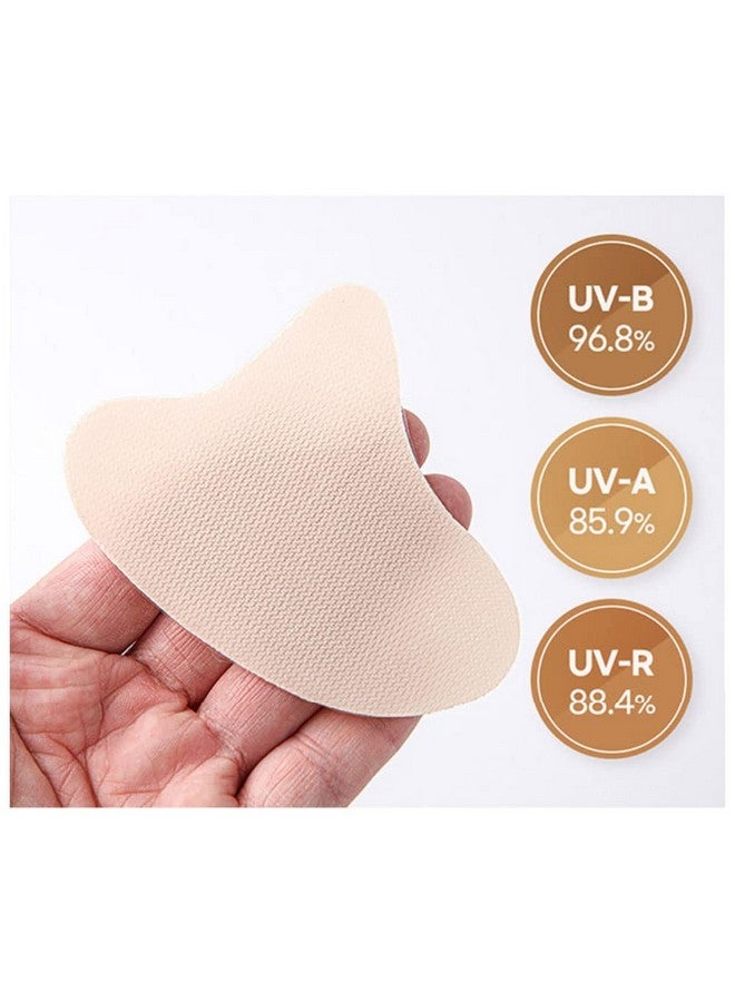 RiRe Premium Pro Wing Uv Protection Golf Patch 5Pairs Outdoor And Sports Activities Golf Hiking Fishing Climbing Cycling Centella Asiatica Extract Facial Sunscreen Patch Uv Sun Block Patch - Image 5