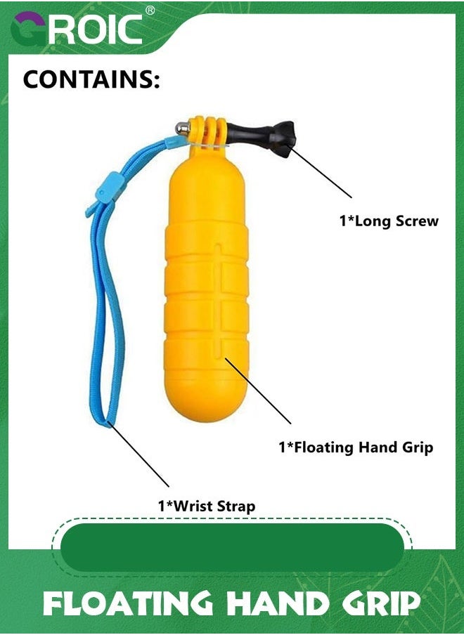 GROIC Floating Hand Grip, Waterproof Monopod Anti-loss Handheld Floaty Pole Stick for Gopro Hero 12/11/10/9/8/7/6/5/4 and Other Action Cameras, Suitable Surfing Diving Snorkeling  - Image 4