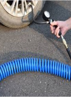 KNP KNP Blue PU Recoil Flexible Air Hose (8mm) is a versatile and practical tool for various pneumatic applications.  - Image 3