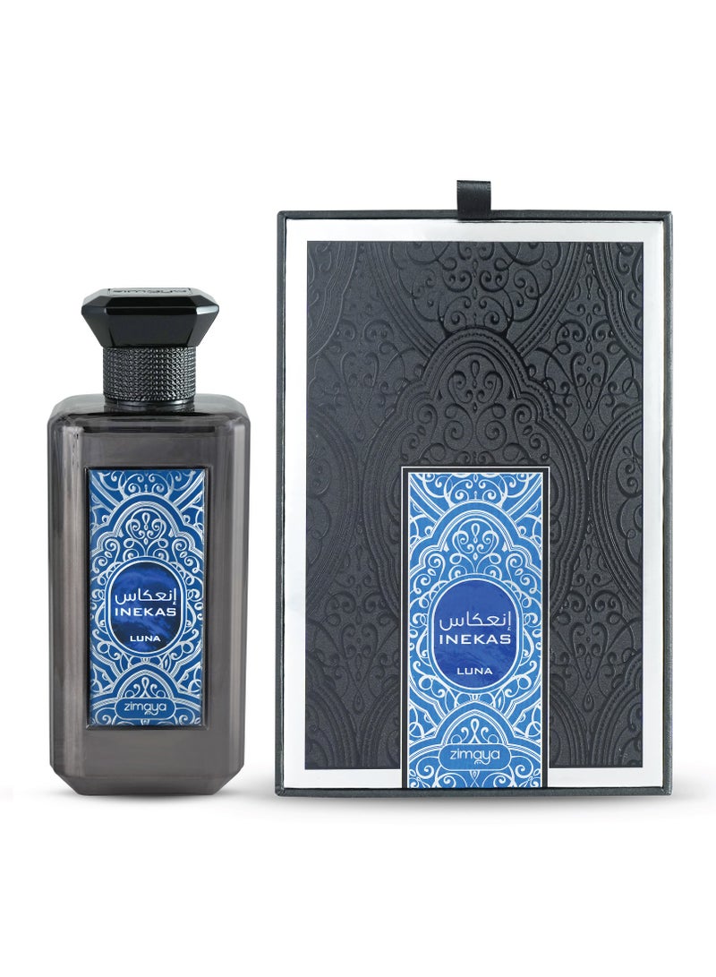 zimaya Inekas Luna Eau De Parfum For Men, 100ML - Image 2