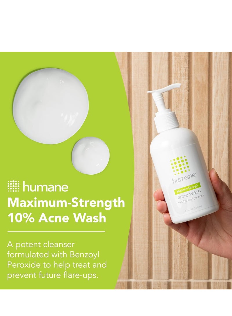 humane Acne Treatment for Face, Skin, Butt, Back and Body 8 Fl Oz - Image 2