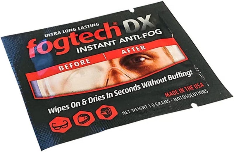MotoSolutions DX Anti-Fog Wipes - 100 Pack of Wipes (100 Pieces)