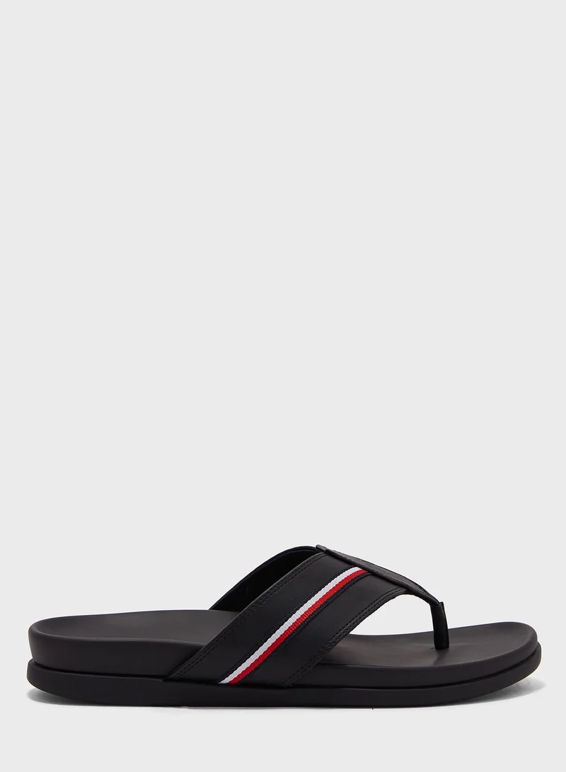 TOMMY HILFIGER Logo Flip Flops