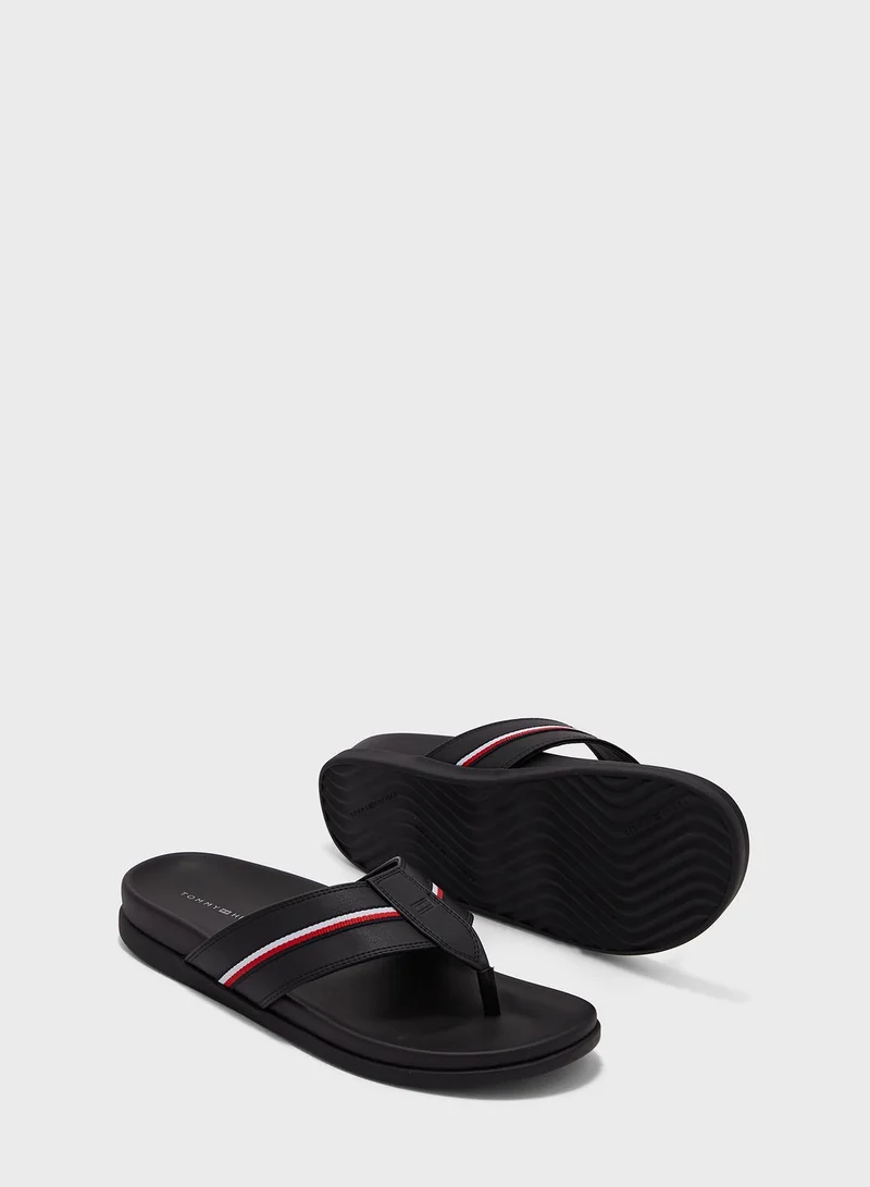 TOMMY HILFIGER Logo Flip Flops