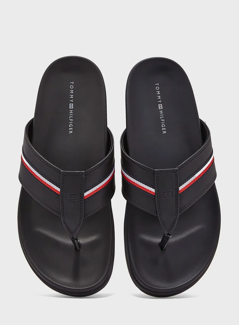 TOMMY HILFIGER Logo Flip Flops