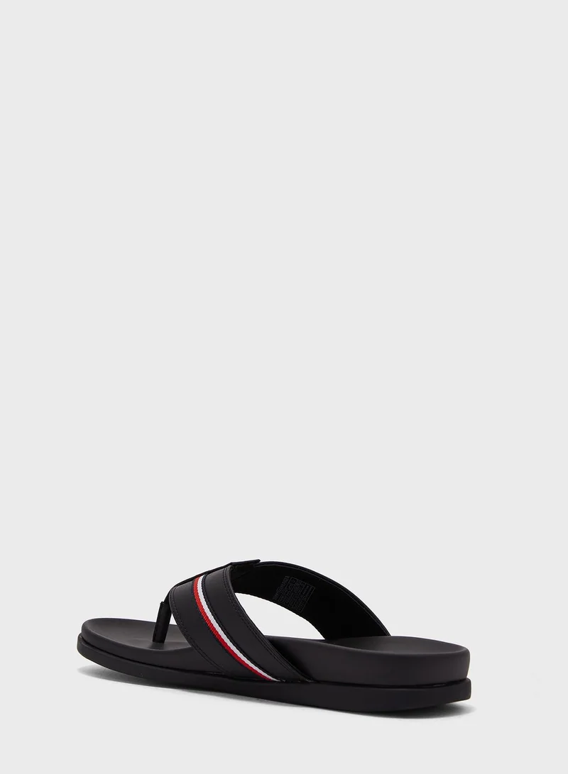 TOMMY HILFIGER Logo Flip Flops