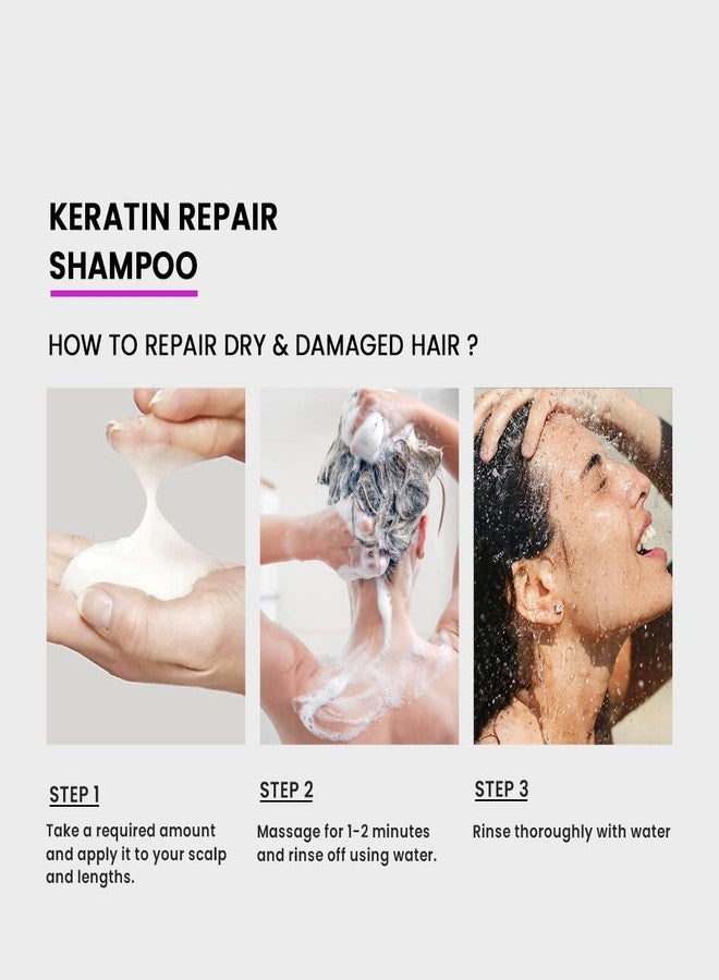 جلامروت شامبو كيراتين لإصلاح الشعر وجعله أكثر كثافة وقوة، غني بزيت الأرغان ومستخلص الباوباب، تركيبة تحافظ على لون الشعر - Image 5