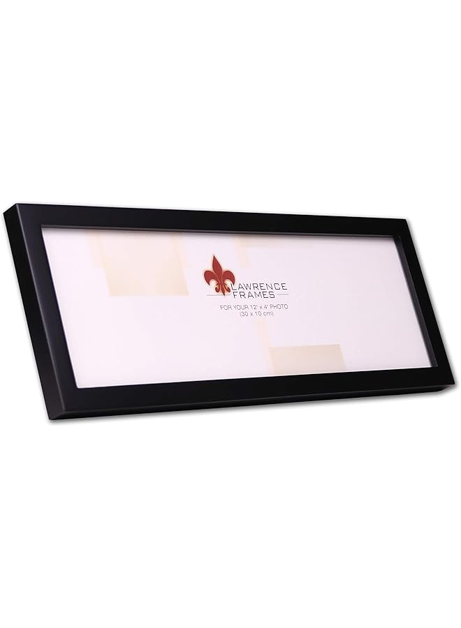 إيروريكس إطار صورة خشبي قياسي 4X12 أسود - Image 2