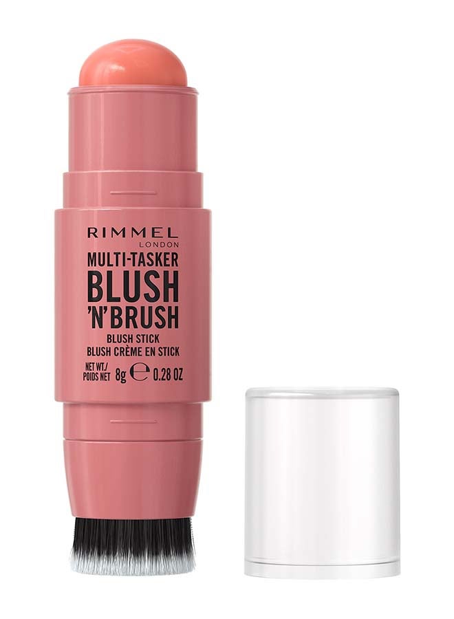 RIMMEL LONDON عصا رمل متعددة المهام بلش'إن'بروش - حلوى القطن، 8غ - Image 1