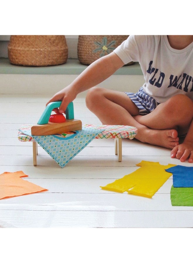 DJECO لعبة غسيل ميا وليو الخشبية التخييلية - Image 2