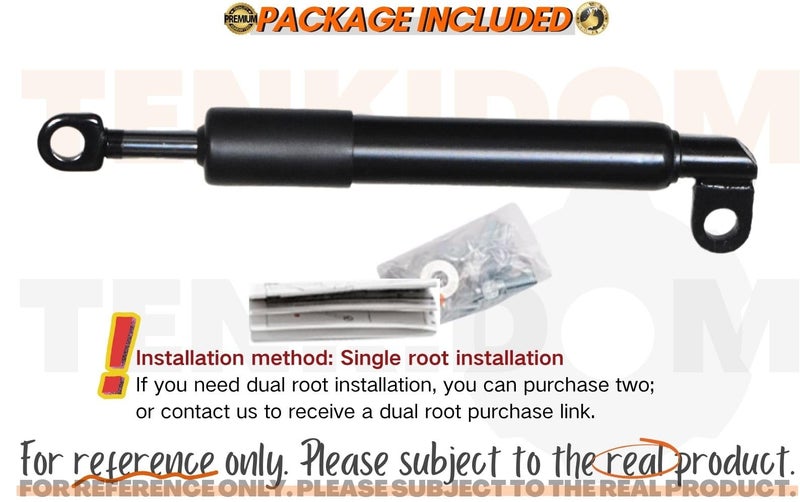 TENKIDOM Pickup Tailgate Assists Compatible with Toyota Tacoma (N400) 2024-present Shock Lift Supports Rear Gas Dampers Springs Kit No-Drill Bolt-on - Image 2
