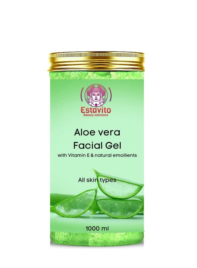 إستافيتو جل الصبار 1000 مل لتوهج فوري وتغذية كاملة | لجميع أنواع البشرة | - Image 1