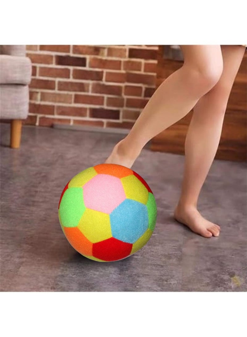 Toy Box Stuffed Plush Infant Soccer FootBall Gift for Kids - Image 4