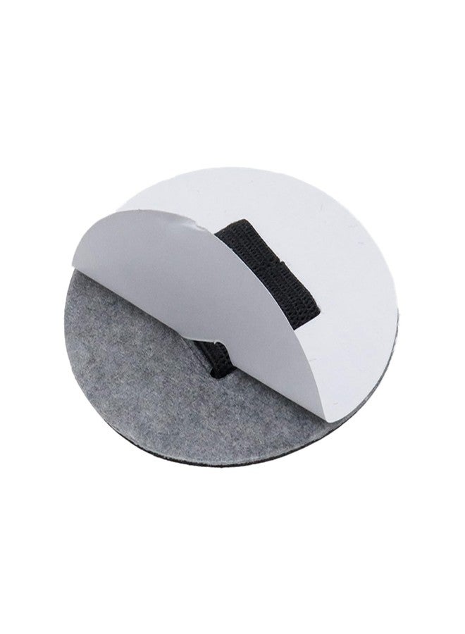 Oedema 10 Pcs Self-adhesive Leather Pencil Elastic Loop Round Pen Clip Pen Holder for Stylus Calendar Laptop Book, Black - Image 4