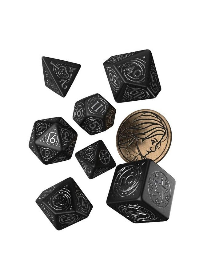 Q WORKSHOP Q-Workshop Witcher Dice Set. Yennefer - Q-Workshop Obsidian Star - Image 2