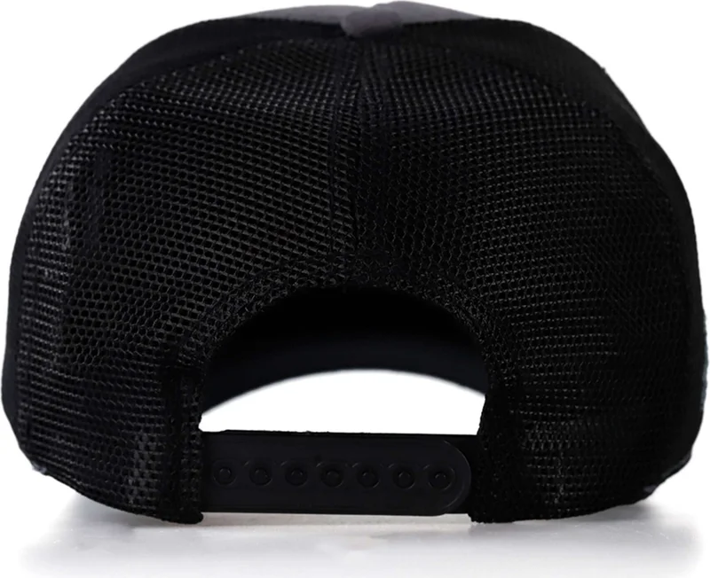 Black Börk BlackBörk V2 Trucker Queen - Unisex Anthracite-Black Hat (Cap) with 27 Code Logo