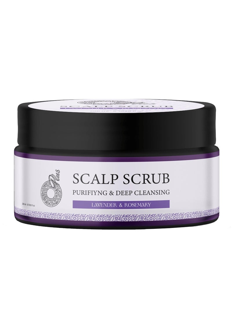 Oplus Opulus Scalp Scrub with Rosemary and Lavender Oil - 200ml - Image 1