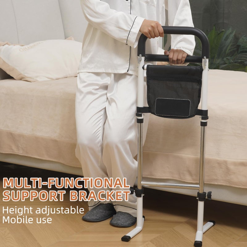 Baithem Stand Assist(White)-Mobility Standing Aid Rail for Couch, Chair, Bedside, Toilet. Assistance Handle for People with Limited Mobility. Safety Grab Bar for Standing, Walking, Up and Down The Stairs - Image 5
