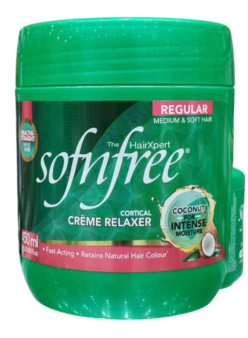 SOFNFREE Hair Traightening Cream (Regular) 450ml