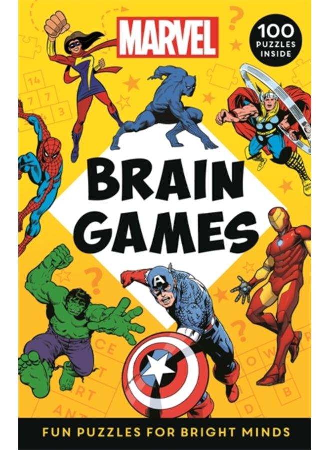 Marvel Brain Games : Fun puzzles for bright minds 