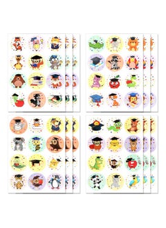 HOWAF 144 Pcs Preschool Graduation Decoration Stickerscongrats Grad Kindergarten Party Favors Stickers For Preschool Graduation Gift Decorationscongrats Grad Class Of 2023 Kindergarten Round Labels  - Image 2