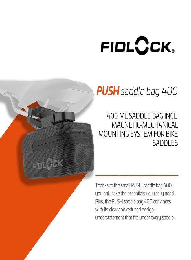 FIDLOCK Push Saddle Bag 400 - Underseat Bike Trunk- Pouch - Image 2