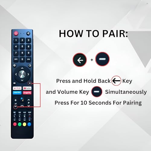 KPDP Original Remot e Moto rola Voice Remote Compatible with Original Motorola Smart LED TV Remote Control ASSITANT Voice Working Pairing Must (Match The Image Old Remote) - Image 2
