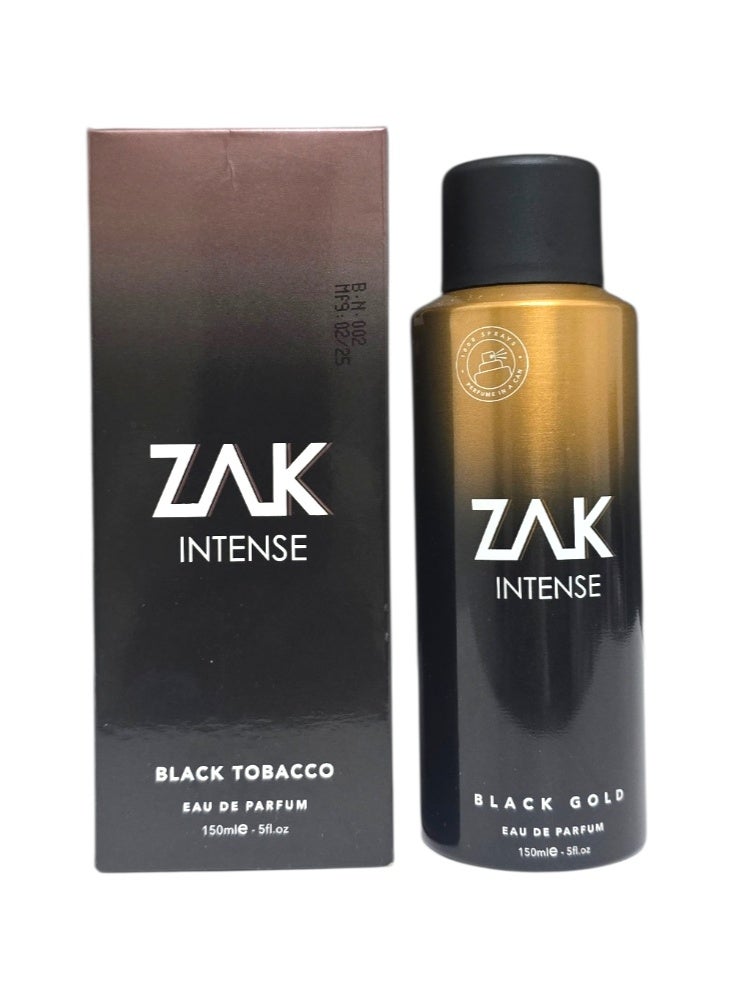 زاك ماء عطر بلاك توباكو 150 مل - Image 1