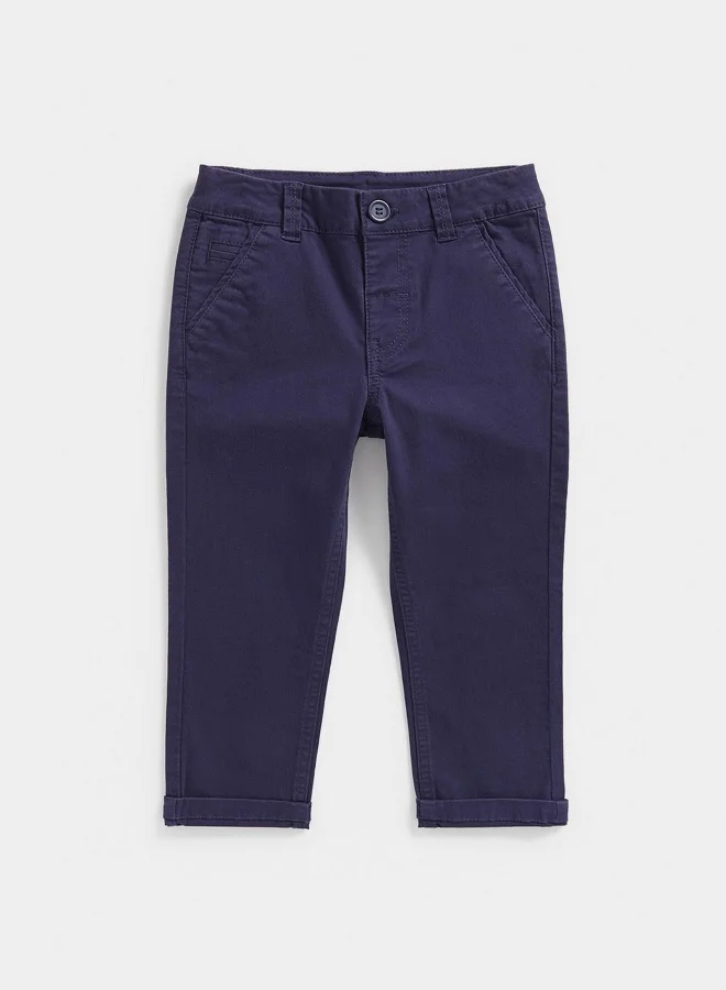 mothercare Navy Chino Trousers