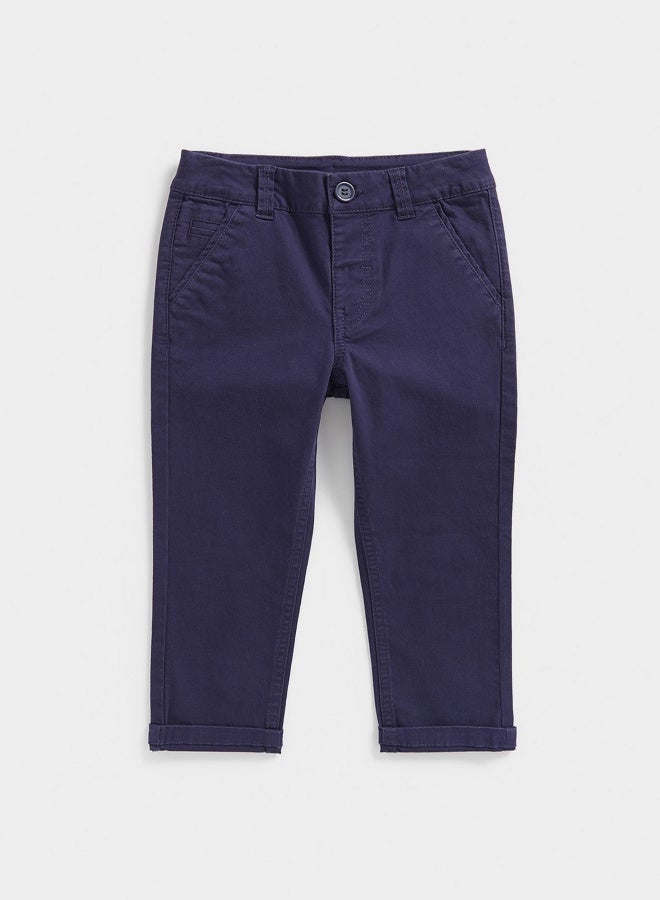 mothercare بنطلون شينو بحري  - Image 1