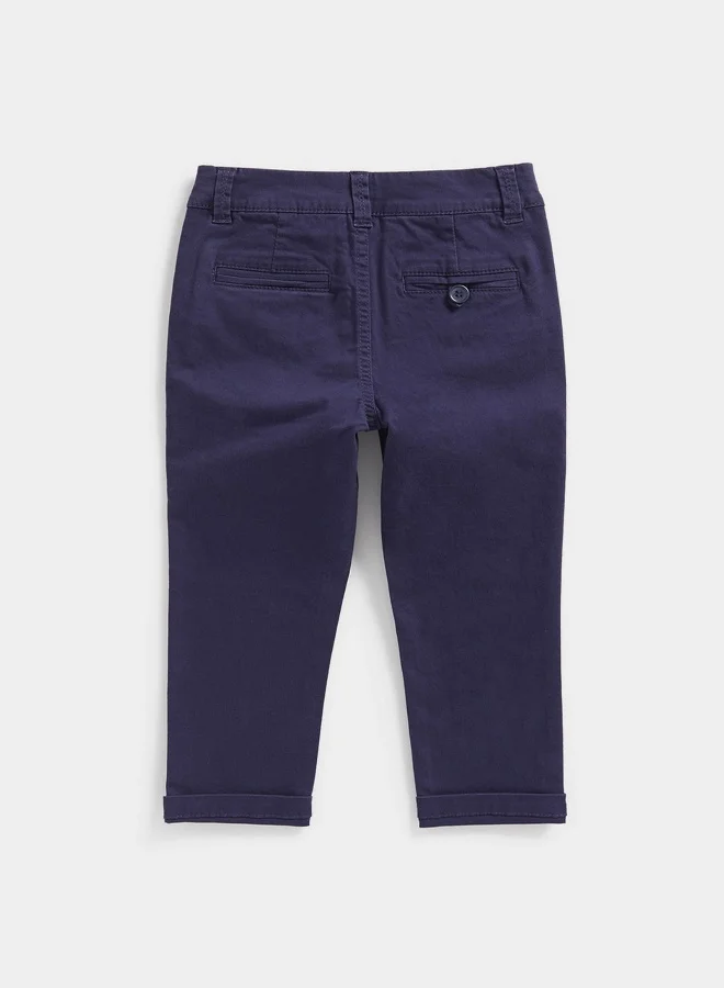 mothercare Navy Chino Trousers