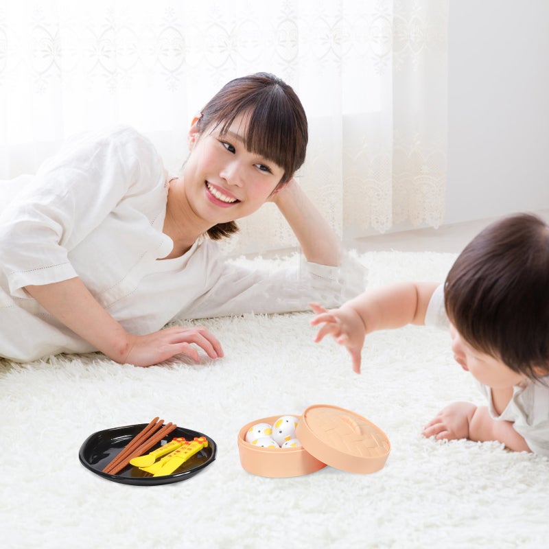 1 Set Children's Kitchen Toys Steamed Buns Models Baby Simulated Breakfast Toy - Image 5
