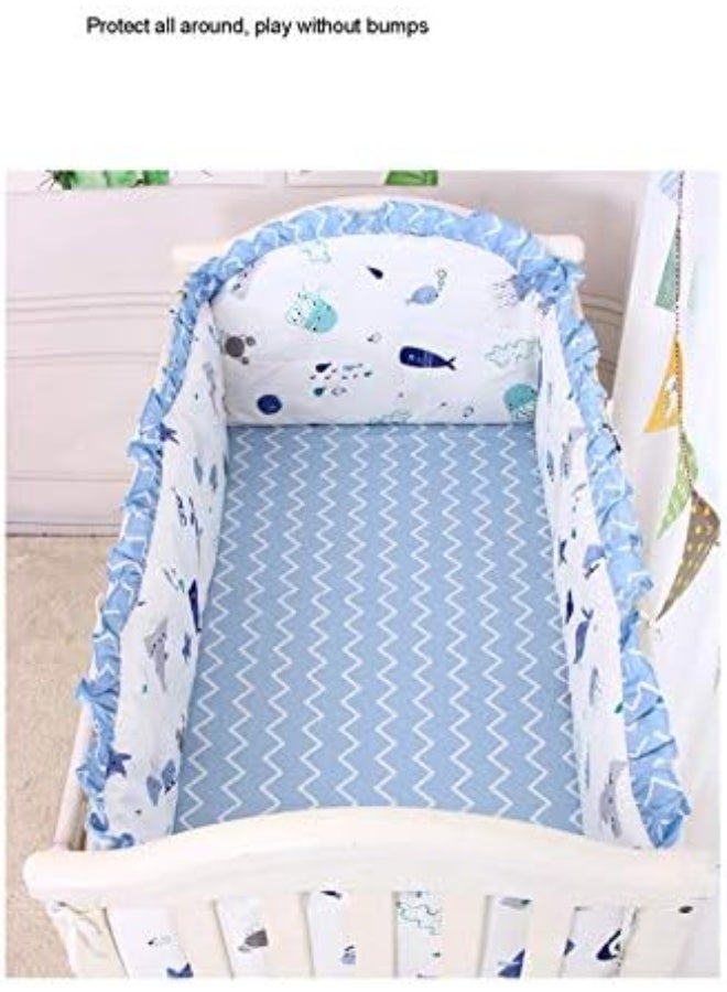 Moro Moro 3 Lan Child Bed Safety Protector Cushion, Crib Surrounding Soft Padding - Image 2
