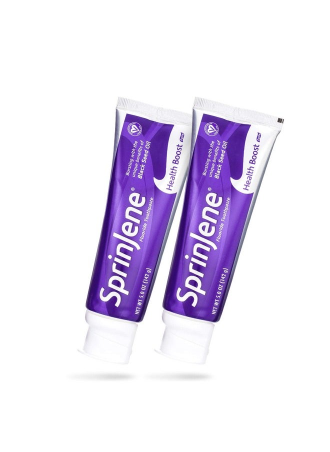 Prinjene Toothpaste With Fluoride For Cavity Protection Sensitive Teeth Dry Mouth With Zinc & Black Seed Oil For Maximum Oral Hygiene (2 Pack) Health Boost - pzsku/ZE04E97082D5C27CB3E7DZ/45/_/1696071245/b3408ab4-a329-4446-b96b-5b39e32a6a76