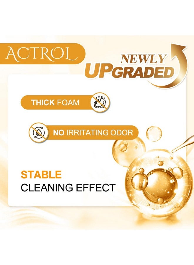 اكترول منظف إطالة الرموش بالصبار 1 لتر، شامبو طبيعي لإطالة الرموش، منظف رغوي احترافي للجفن، خالٍ من البارابين والكبريتات، غير مهيج مع الصالون والعناية المنزلية - Image 3