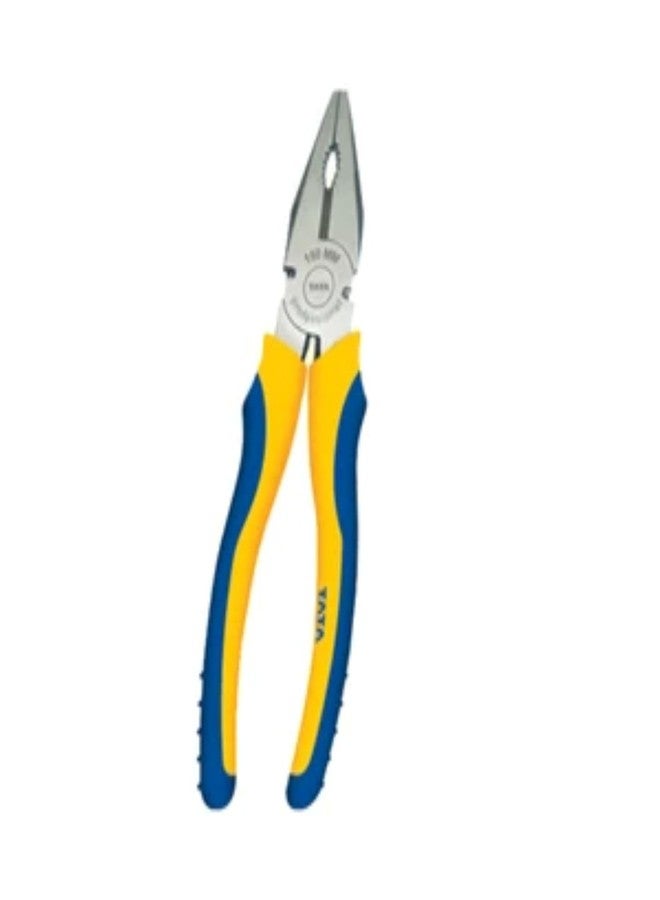 AGRICO TATA AGRICO PLCI03 Combination Snap Ring Plier 8 Inche/200 mm, | High Strength Construction | Plier for Home & Professional Use Cutting, Bending, Pulling & Gripping Wires & Nails | (Pack of 1) - Image 2