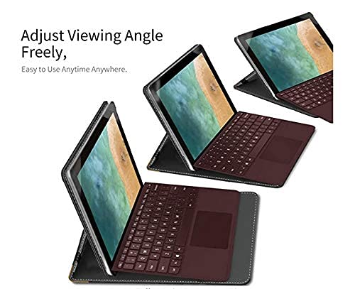 Honeymoon Case for Lenovo Yoga 9i gen 8/7 2023/2022 & Lenvov Yoga Air 14c 2022 IAP7 14 Inch[NOT FIT Yoga Yoga 9i gen6/5 2021-2022],PU Leather Folio Stand Protective Hard Shell Case Cover,S018-Blue - Image 5