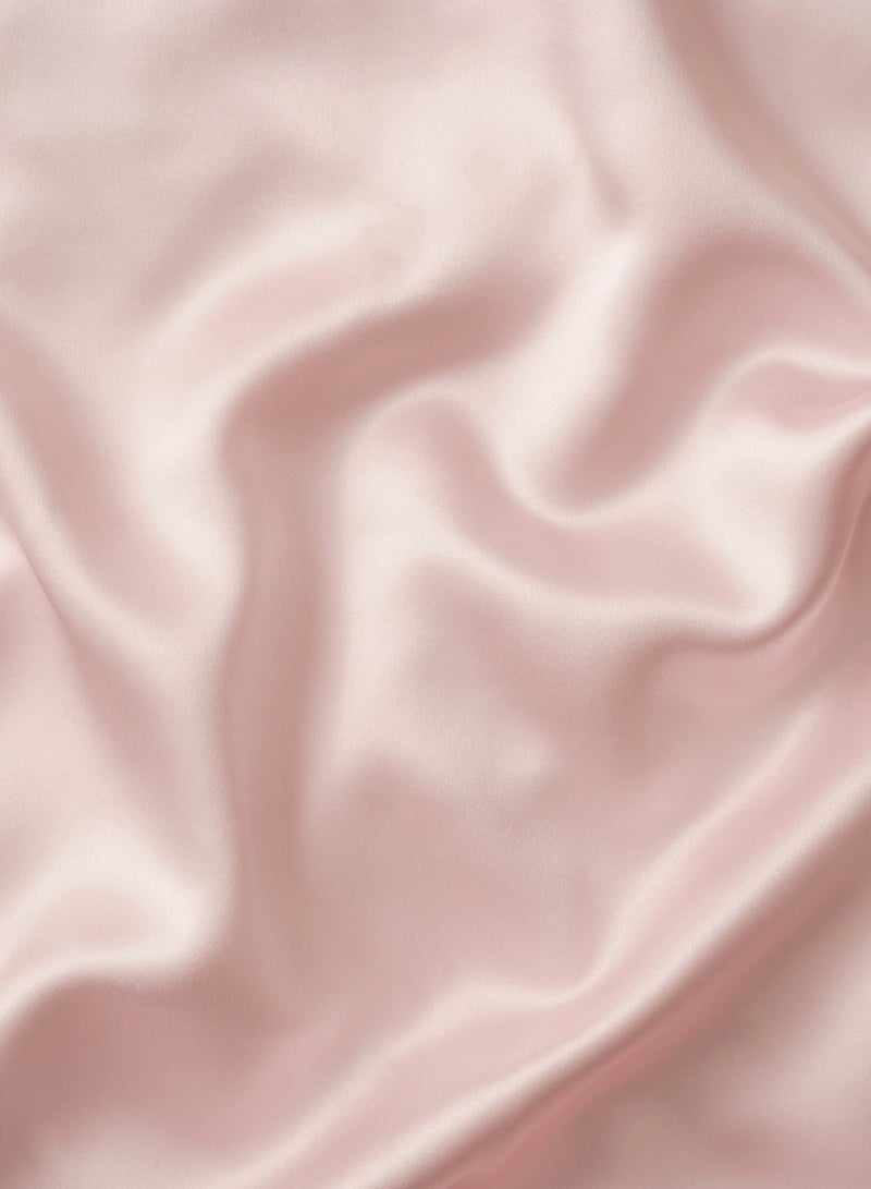 نيام غطاء وسادة حرير طبيعي ١٠٠٪ من نيام (مفرد)، مصنوع من ألياف التوت، مثالي للعناية بالبشرة والشعر، ملمس ناعم وبارد، مقاس ٤٨.٥ X ٧١ سم، غطاء الوسادة الحرير متوفر بألوان متعددة. - Image 3