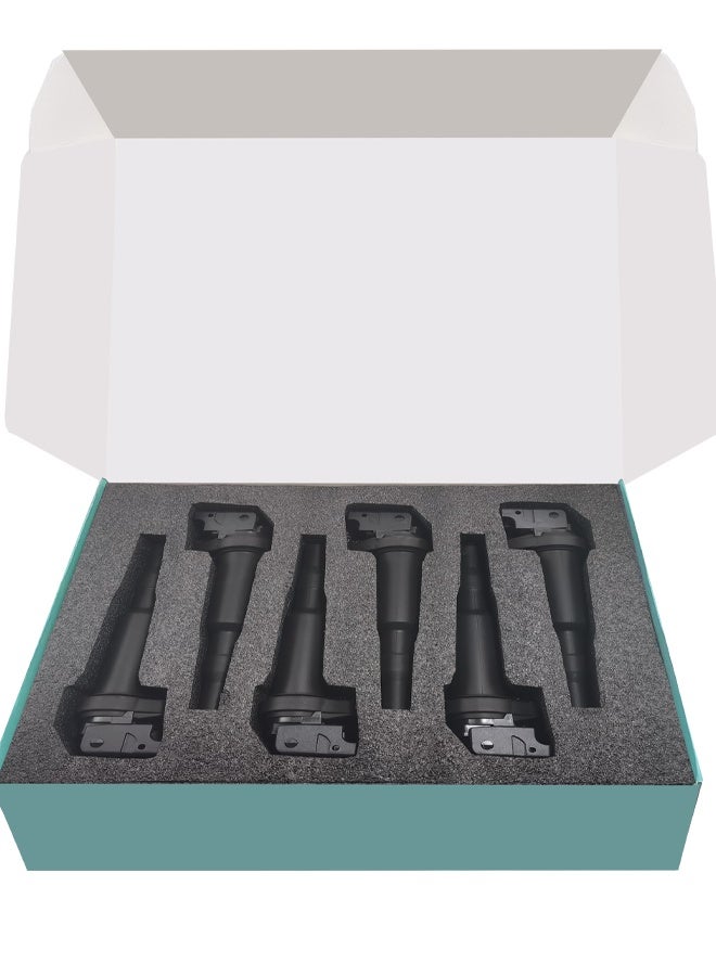 Generic 6 Piece Set Ignition Coil Pack for BMW 128i 135i 335i 325i 328i 330i E60 M5 525xi 528i N54 X3 X5 X6 Z4 2001-2016 Replacement 0221504470 00044 12137594937 12137562744 12137571643  - Image 1