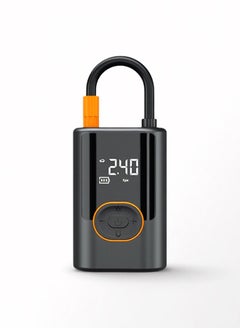 دائرة مربعة منفاخات الإطاراتمنفاخ إطارات محمول مع شاشة LCD وبطارية قابلة لإعادة الشحن - مضخة إطارات سيارات 150 رطل/بوصة مربعة، مضخة ضاغط هواء لإطارات السيارات والدراجات النارية وكرة السلة والمزيد من الأشياء القابلة للنفخ  - Image 3