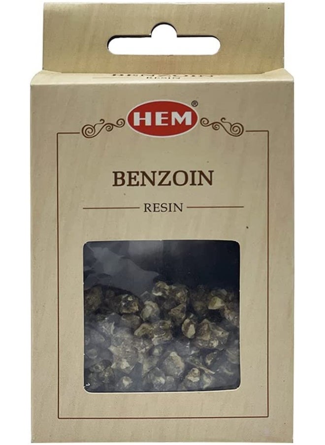 Generic - Benzoin Incense Natural Aromatic Tree Resin Gum Sap Solid Crystals And Steel Mesh Bundle For Burning And Diffusion - Image 1