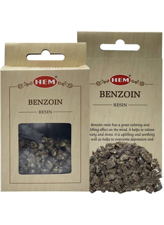 Generic - Benzoin Incense Natural Aromatic Tree Resin Gum Sap Solid Crystals And Steel Mesh Bundle For Burning And Diffusion - Image 1